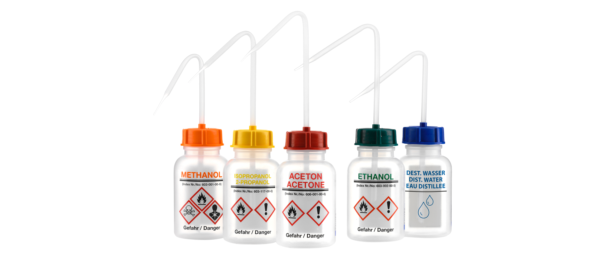 Weithals-Spritzflaschen Serie 303 LDPE | Kautex